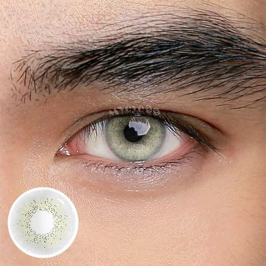 Gray Green Contact Lenses – Subtle & Striking